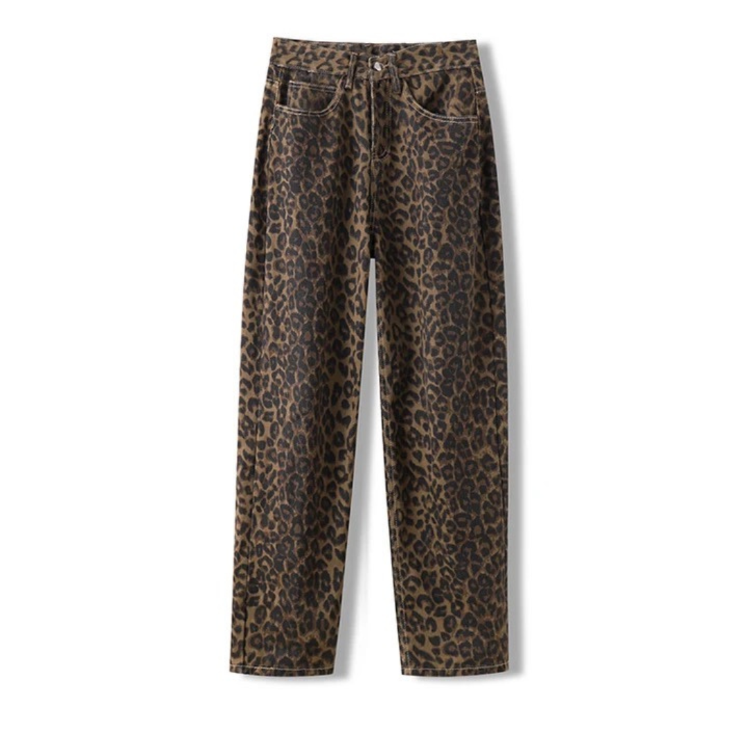 Jeans leopardati