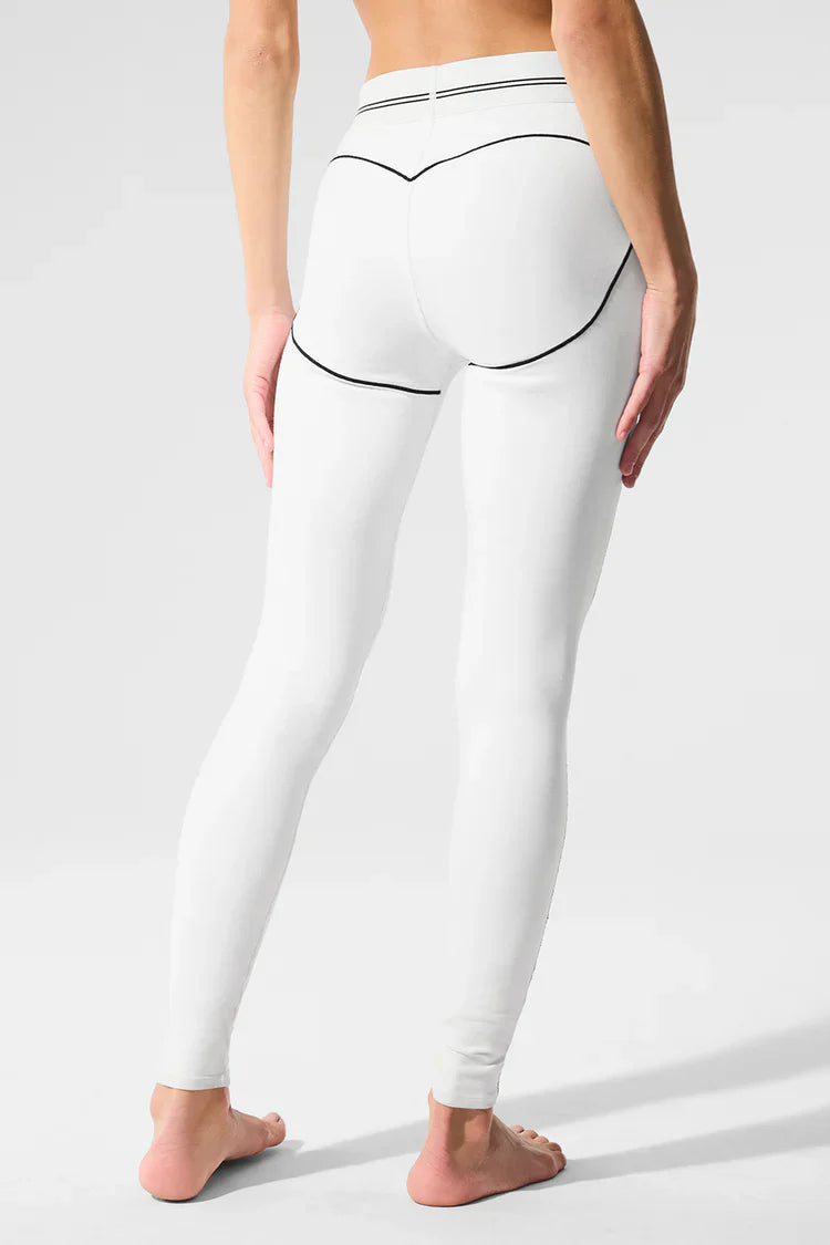 Completo High-Waist Heart Throb Bianco
