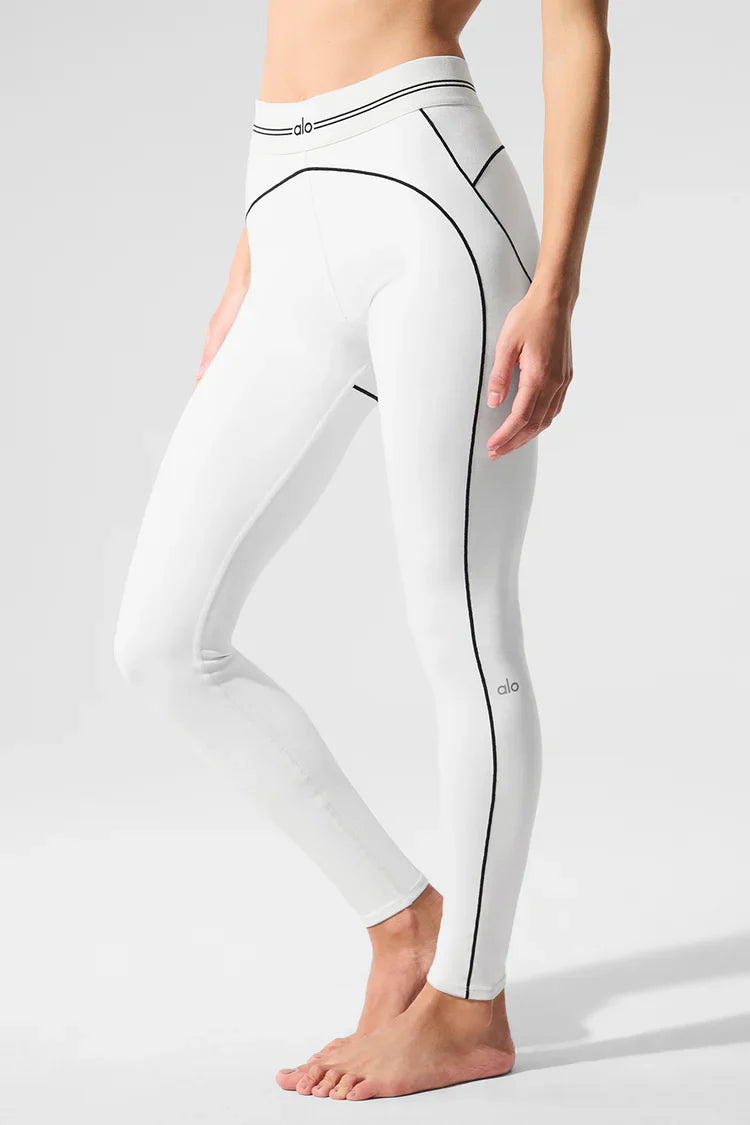 Completo High-Waist Heart Throb Bianco